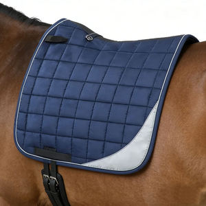 Equestrian Products High Quality Horsing Foam Satin Saddle Colourful <b>Crochet</b> Ear Bonnet Horse Polo Wraps Glitter Saddle Pads <b>Set</b> - Product Image 4