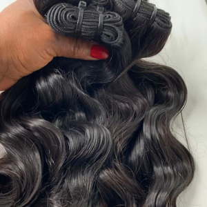 Collection de Cheveux Indiens Vierges Purs d'un Seul Donneur, Tissage Double à la Machine, Toutes Couleurs Disponibles - Véritable Expérience de Texture - Product Image 2