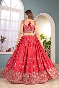 Indian Traditional Ethnic Wear Wholesale Designer Lehenga Choli Wedding Salwar Kameez Pakistani Kurti Set Dupatta Party Ramdev - Product Image 5
