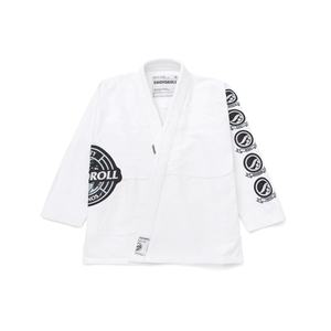 Kimono de Jiu-Jitsu blanc Shoyoroll OEM, Kimono de BJJ brésilien personnalisé, uniforme de Jiu-Jitsu fabriqué en tissu perlé 100% coton, combinaisons de Jiu-Jitsu - Product Image 1