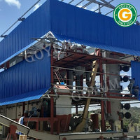Usine d'extraction automatique d'huile de palme par solvant, équipement à haute productivité en lot continu avec une capacité de 1000 tonnes/jour