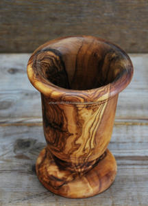 Gafas curvas de madera de diseño único hechas a mano, pantalla de estilo rústico para decoración del hogar para eventos de fiesta, modelo de bandeja incluida - Product Image 2