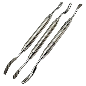 Juego de 3 Limas Dentales Premium de Doble Punta de Acero Inoxidable, Instrumentos Quirúrgicos Periodontales y Ortopédicos, CE ISO - Product Image 1