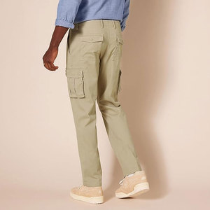 Men’s Straight-Fit Stretch <b>Cargo</b> <b>Pants</b> Durable Multi-Pocket <b>Work</b> and Casual <b>Pants</b> Flexible Comfort for Outdoor Activities - Product Image 2