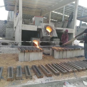 Rebuts de fer usagés, chauffage, fusion pour fabriquer des barres de fer de 8 à 24mm et des tréfilages de 6mm à partir de barres d'armature à laminage à chaud - Product Image 1