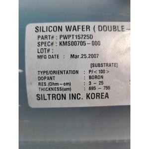 SK Siltron PWPT15725D - อุปกรณ์และชิ้นส่วนเซมิคอนดักเตอร์ระดับโลกที่เชื่อถือได้ - Product Image 6
