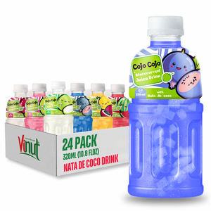 Etiqueta privada 330ml Bebida de jugo tropical con Nata De Coco Jelly VINUT Fabricante Precio al por mayor Muestra gratis disponible - Product Image 1