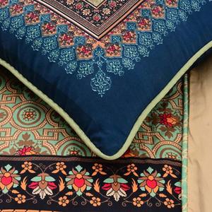 Juego de Edredón de Fábrica Directa, Calidad Premium, Moderno, 6 Piezas, Relleno de Algodón, Color Sólido - Product Image 4