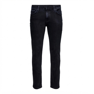 Jeans de Mezclilla Ajustados Personalizados para Hombre, Jeans de Algodón Elástico de Primera Calidad, Fabricante Mayorista de Jeans de Mezclilla Ajustados Casuales para Hombre - Product Image 1