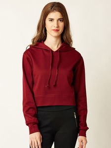 Sudadera con Capucha de Forro Polar Grueso para Mujer, Personalizada al por Mayor, Transpirable, Estampada, Corte Regular, para Otoño e Invierno, Hecha en Pakistán - Product Image 3