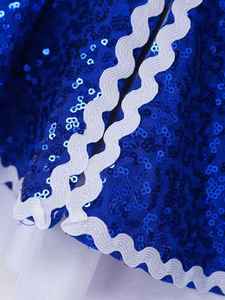 Nuevo Vestido de Baile Estilo Cheerleading para Niñas, Ropa para Actuaciones en Escenario, Fiestas y Espectáculos, Uniformes de Animadoras - Product Image 3