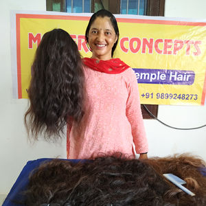 Cheveux Remy vierges indiens aucune perte de cheveux 8-32 pouces faisceaux bouclés non traités cuticules arrangées un doner pas cher naturel noir cheveux humains - Product Image 2