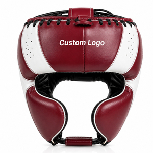 Protège-têtes de boxe et MMA 2026 confortables, à grande ouverture, durables, les plus récents, faits à la main en cuir PU de la plus haute qualité, avec logo personnalisé - Product Image 1