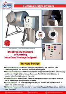 Equipo Médico India: Batidora de Leche de 500 Litros con Contenedor de Acero Inoxidable, Panel VFD, Leche Condensada Suave, ISO 13485 - Product Image 5