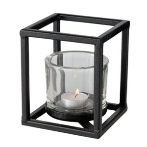 Portavelas doble de hierro de alta calidad con acabado en polvo para decoración de bodas y cumpleaños - Product Image 6