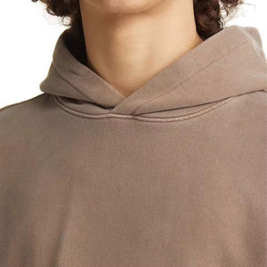 Conjuntos de Sudadera con Capucha y Pantalones Cortos Personalizados al por Mayor, Unisex, de Alta Calidad, 100% Algodón, para Invierno - Product Image 4