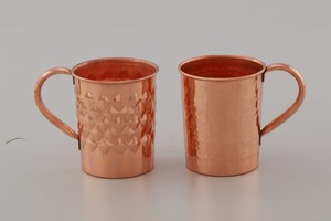 Chope à bière artisanale en cuivre pur, écologique, grande capacité, style américain, design et poignée personnalisables - Product Image 2