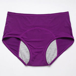 Culottes triangulaires pour femmes de haute qualité en tissu doux, sous-vêtements jeunesse double couche, vente en gros - Product Image 5
