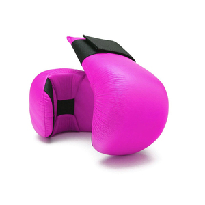 Gants de boxe violets unisexes en PU, équipement d'entraînement résistant à l'usure - Product Image 5