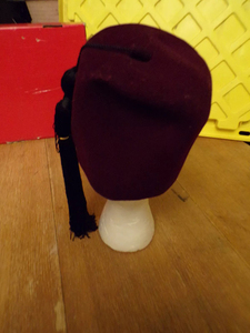 Sombrero Fez de Fieltro de Lana Borgoña de Alta Calidad para Masónicos y Shriners, con Borlas Personalizadas, Ideal para Deportes al Aire Libre y Playa, ¡Gran Venta! - Product Image 5