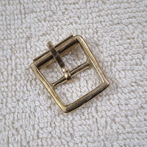 Hebilla de latón macizo con rodillo, estilo medieval, para cinturón de cuero, tipo bávaro, TT-7913 - Product Image 2