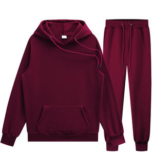 New Arrival 100% Cotton <b>Pullover</b> <b>Men</b> Tracksuit Casual Wear Best Selling <b>Men's</b> Tracksuit Customised Logo Printed Tracksuits 2026 - Product Image 5