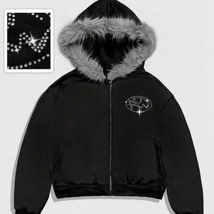 Sweat-shirt oversize pour homme, vêtements de sport décontractés, streetwear, tissu épais, sweat-shirt à capuche en coton premium, style décontracté quotidien. - Product Image 1