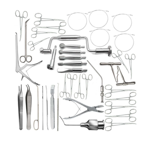 ชุดเครื่องมือผ่ากะโหลกศีรษะพื้นฐาน 98 ชิ้น ทำจากสแตนเลสสตีล คุณภาพสูง สำหรับศัลยกรรมประสาท พร้อมคู่มือการใช้งาน - Product Image 2