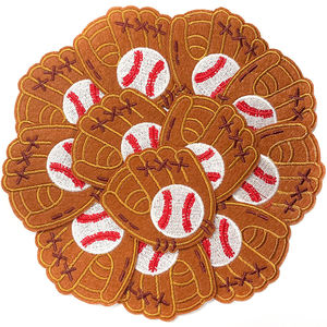 Patch brodé chenille de qualité supérieure, style universitaire, avec logo personnalisé, thermocollant ou à coudre, pour vestes scolaires, sweats à capuche, casquettes et vêtements en général - Product Image 5