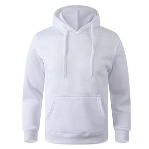 Sudadera con Capucha para Hombre, Color Sólido, 100% Algodón, Tejido de Punto Acanalado, Corte Holgado, Logotipo Bordado, Personalizable, Venta al Por Mayor, Ropa Urbana - Product Image 5