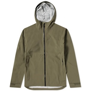 Custom Waterproof Zipup Windbreaker Jacket Nylon Fabric Windbreaker Jacket Adjustable Cuff Zipper Closure Casual Autumn Wear - Product Image 1