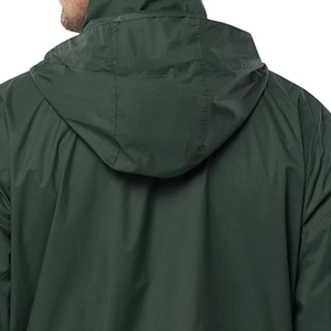 Men's Summer Lightweight Printed Waterproof Packable Hooded <b>Rain</b> <b>Jacket</b> Outdoor Windbreaker for Hiking Travel - Product Image 3