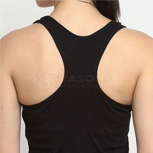 Camiseta sin mangas para mujer de diseño limpio para uso diario, ligera, nueva moda, ideal para yoga y gimnasio al aire libre - Product Image 5