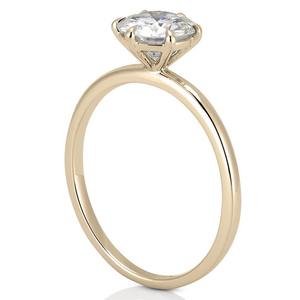 ZAWO HOUSE Moissanite Engagement <b>Ring</b> <b>925</b> <b>Silver</b> Baguette Cuts Pave Setting Luxury High Clarity Unisex Available for Worldwide - Product Image 2