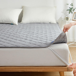 Premium Home 4 Corner Elastic Mattress Protector Stretch Corner Bands Knitted Soft Fabric Eco-Friendly Breathable Machine - Product Image 4