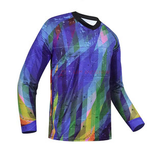 Jersey de Motocross Transpirable Personalizado de Alta Calidad para Hombre, Ropa de Motociclismo y Automovilismo de Secado Rápido, Bajo MOQ, Servicio OEM - Product Image 5