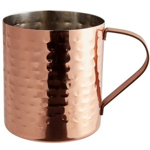 <b>Plain</b> Design Copper Moscow Mule Beer <b>Mug</b> Cup Serving Beer Wine Cocktail Barware 400 ML - Product Image 5