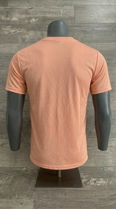 เสื้อยืดคอวีผ้าฝ้ายลำลองสำหรับผู้ชาย เนื้อนุ่ม น้ำหนักเบา ระบายอากาศได้ดี สวมใส่สบาย แขนสั้น ทรงปกติ เสื้อฤดูร้อน - Product Image 5