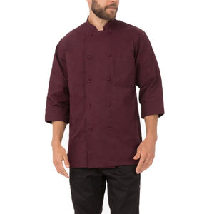 Uniformes de restaurant et de bar à manches longues, veste de chef pour hôtel et restaurants, vêtements de chef - Product Image 1