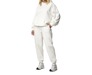 ชุดวอร์มโอเวอร์ไซส์สำหรับผู้หญิงชุดวอร์มใส่เล่นกีฬาวิ่งเล่นยิมฤดูหนาวขนาดพิเศษพิมพ์ลายพลอยเทียมระบายอากาศ - Product Image 3