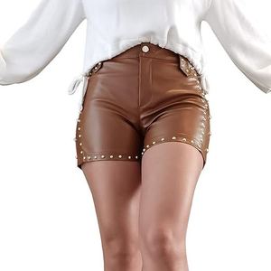Shorts en cuir disco pas chers pour femmes, shorts sexy pour femmes, shorts de soirée tendance, nouveau design, sur mesure, abordables - Product Image 5