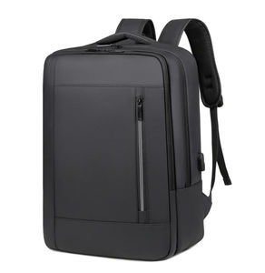 Sac à dos de voyage et de randonnée unisexe léger, de haute qualité, personnalisé, grande capacité, à la mode, avec fermeture éclair géométrique, pour ordinateur portable, vente en gros - Product Image 2