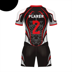 Nouveaux ensembles d'uniformes de rugby respirants personnalisés 2026 – Haute qualité, grande élasticité, séchage rapide, couleurs personnalisées, logo OEM - Product Image 4