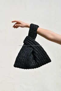¡OFERTA 2026! Bolso de Rafia Natural con Nudos para Mujer, Hecho en Vietnam - Product Image 6