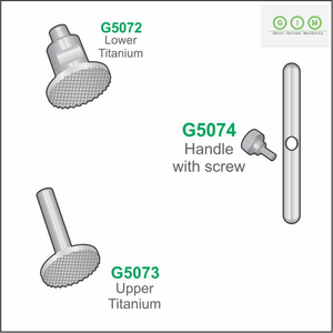 ชุดเข็มเจาะดูดไขกระดูก Jamshidi รุ่น G5067-G5070 ขนาด 11G-8G ผลิตจากเหล็กกล้าไร้สนิมเยอรมัน ด้ามจับรูปตัว T พร้อมเข็มเจาะแบบ Trephine ได้รับมาตรฐาน CE ISO - Product Image 5