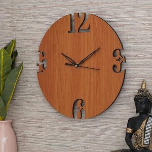 High Quality Natural Wooden <b>Wall</b> <b>Clock</b> Cheap Rate Elegant <b>Wall</b> <b>Clock</b> for Living Room <b>Bedroom</b> Office By M/S SHAAD HANDICRAFTS - Product Image 4