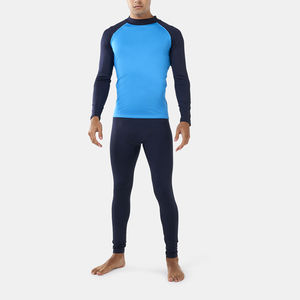 Maillot de bain à manches longues pour homme avec impression de logo personnalisée, protection contre les éruptions cutanées, impression numérique, séchage rapide, rash guard pour homme - Product Image 3