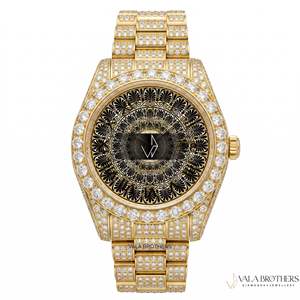 Montre Cartier en alliage de diamant et verre cristal 42 mm, analogique à quartz, avec fermoir déployant en acier inoxydable, unisexe, luxe, mode, antique - Product Image 4