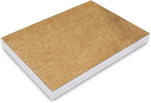 Handmade chính hãng cổ điển A5 da Tạp Chí máy tính xách tay Nhật ký bơm lại Sketchbook với lót/Unlined bông giấy - Product Image 4