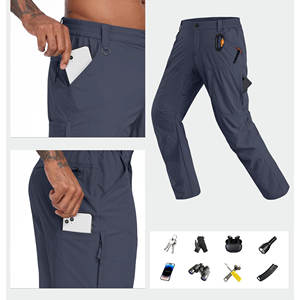 Pantalones de senderismo impermeables para hombre, transpirables, duraderos, para exteriores, nuevos pantalones elegantes para verano, pantalones de senderismo para hombre - Product Image 4